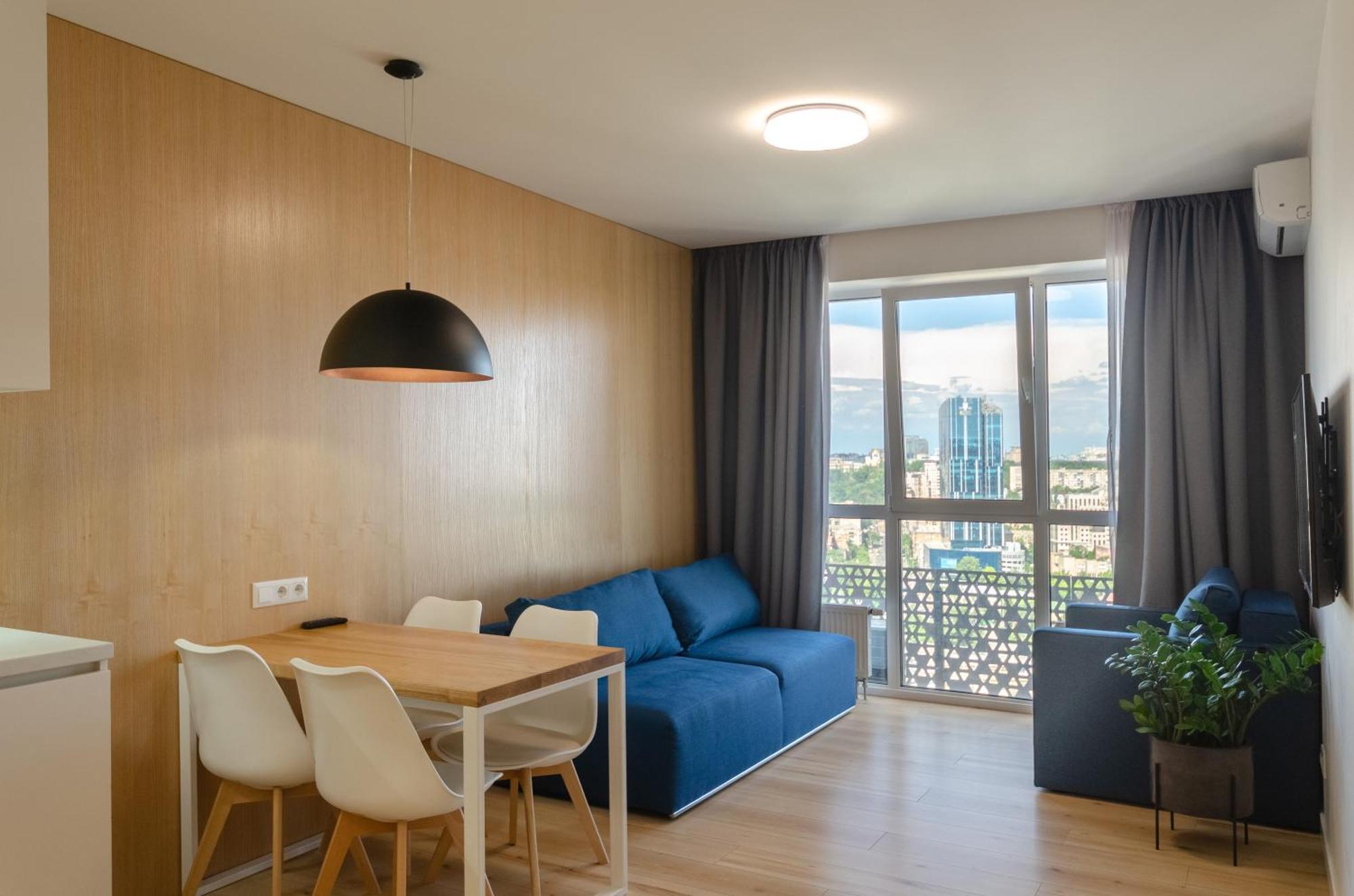 Petrovdom 205-206 Panoramic City View Apartments At Rc Kvartet, Central Railway Station Kiev Esterno foto