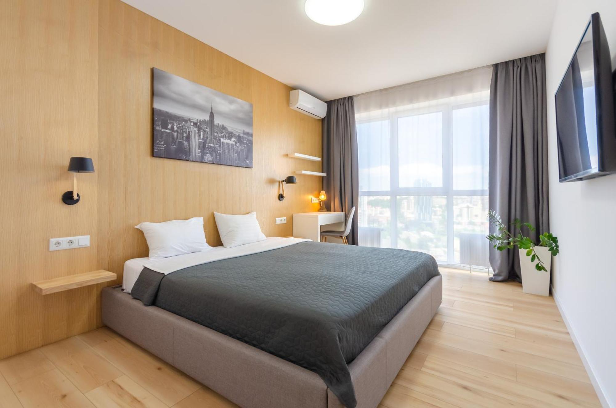 Petrovdom 205-206 Panoramic City View Apartments At Rc Kvartet, Central Railway Station Kiev Esterno foto